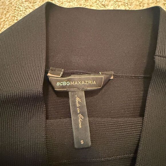 BCBGMaxAzria Black Bandage Skirt with sequence - Picture 6 of 7